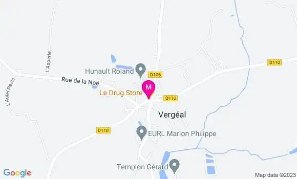 Localisation Pizzeria Le Drug Store