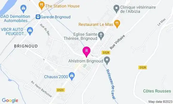 Localisation Brasserie Ekynox