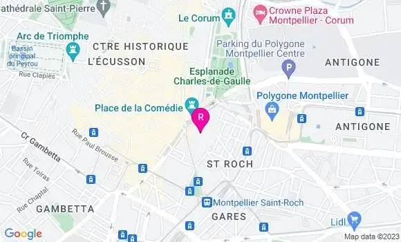 Localisation Restaurant  L