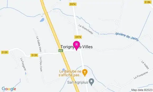 Localisation Restaurant  Le Guilberville