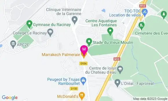 Localisation Restaurant Italien Le San Lazzaro
