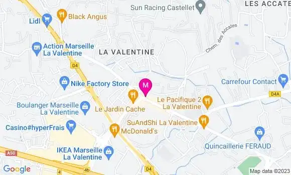 Localisation Restaurant  L