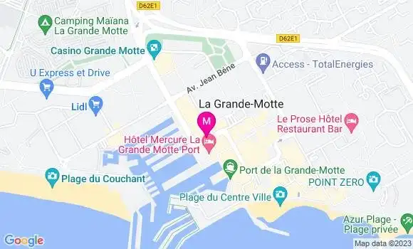 Localisation Restaurant  Le Poisson Bleu