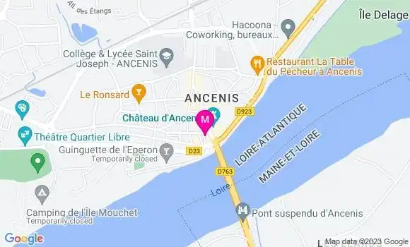 Localisation Restaurant du Château