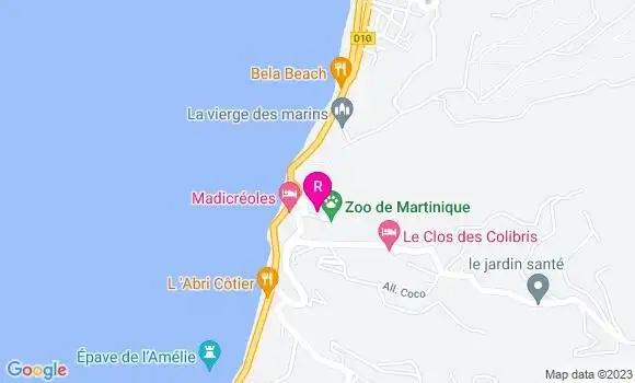 Localisation Restaurant 1643