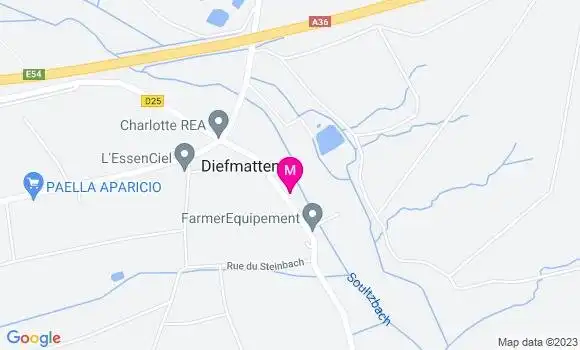 Localisation Restaurant  Au Cheval Blanc