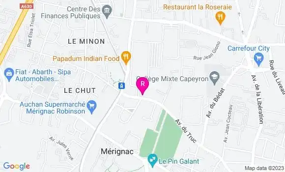 Localisation Pizzeria Tonton Pizza