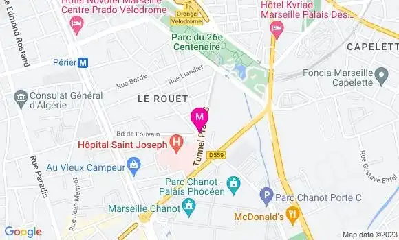 Localisation Brasserie Le Terminus