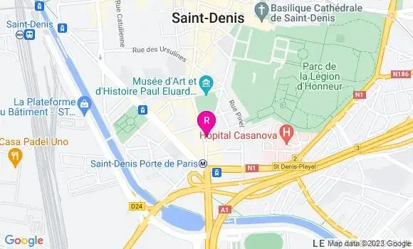 Localisation Brasserie L