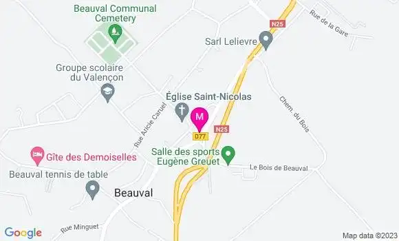 Localisation Restaurant  Le Sable d