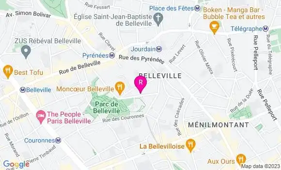 Localisation Restaurant  Rond Sarrazin et Calvados