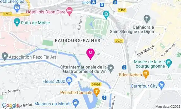 Localisation Restaurant  Le Potimarron