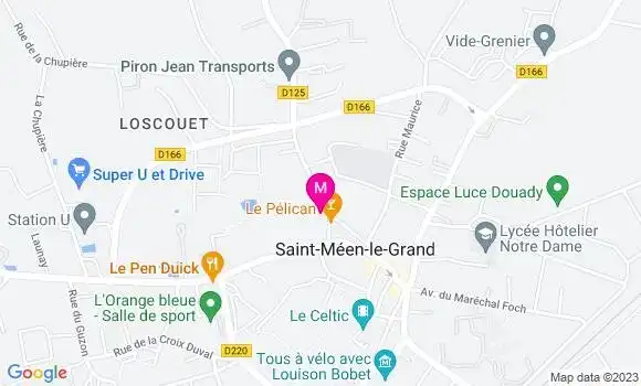 Localisation Restaurant Grill La Table d
