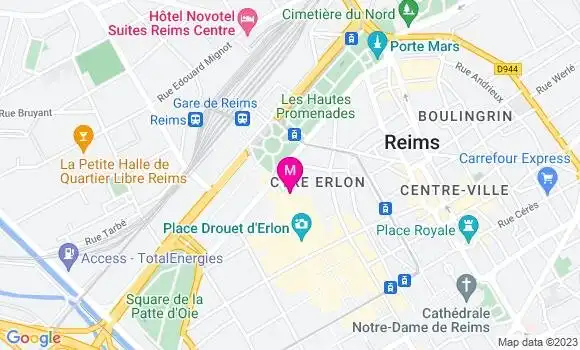 Localisation Restaurant  Aux Coteaux