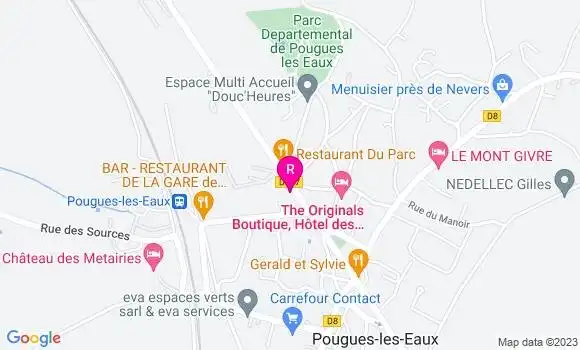 Localisation Crêperie Le Goéland