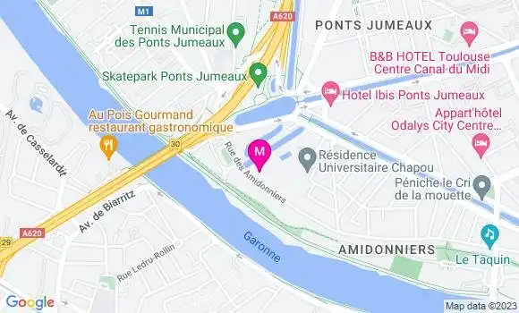 Localisation Restaurant  Le Toec