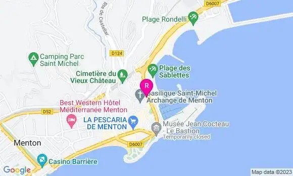 Localisation Pizzeria La Belle Escale