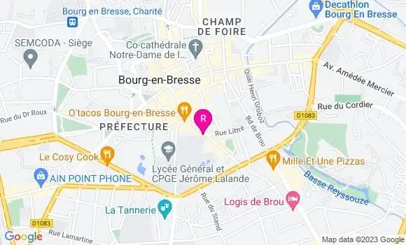 Localisation Restaurant  Chick