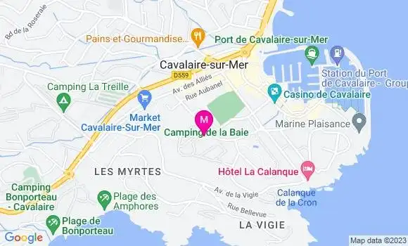 Localisation Restaurant  Les Cocotiers