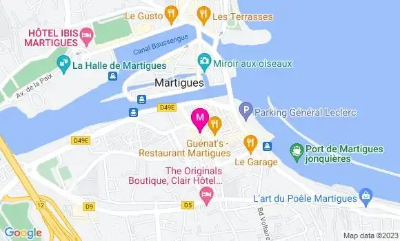 Localisation Pizzeria Le Brasero