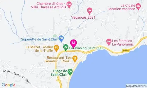 Localisation Pizzeria Le Petit Gourmet