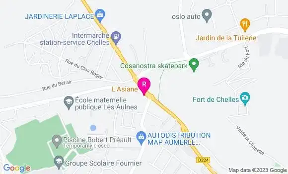 Localisation Restaurant Thaï L