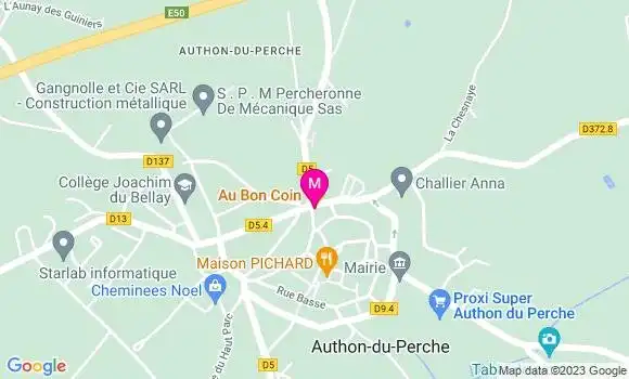 Localisation Restaurant  Au Bon Coin