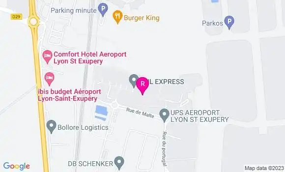 Localisation Restaurant  Cargo Express