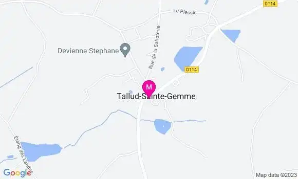 Localisation Restaurant  Le Petit Tallud
