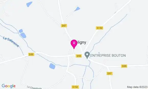 Localisation Restaurant  Le Saint Romble