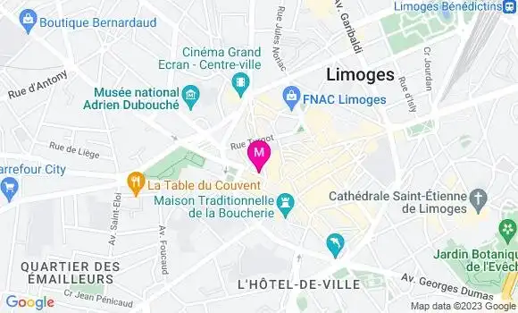 Localisation Restaurant  Le Darnet