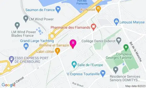 Localisation Restaurant  Pomme et Sarrazin