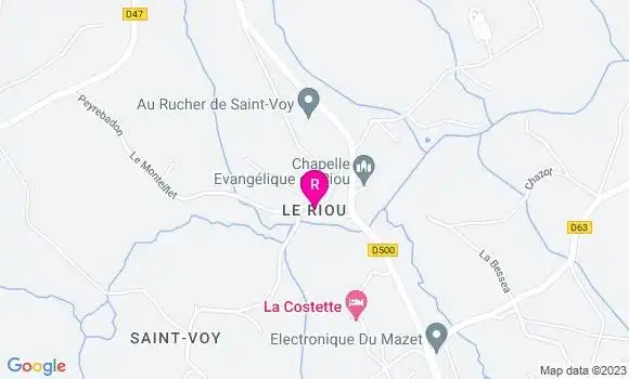 Localisation Brasserie Manev