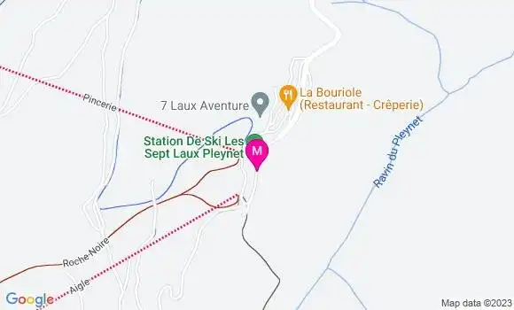Localisation Restaurant Bar Le Sainbioz
