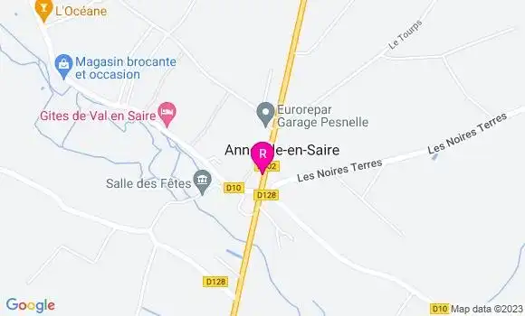 Localisation Restaurant  La Guinguette