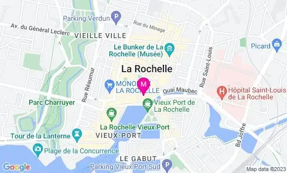 Localisation Le Bistrot du Port