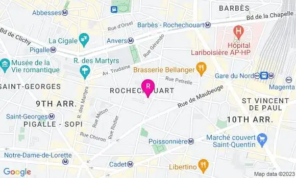 Localisation Restaurant Bar Jolis Mômes