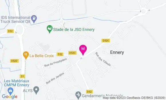 Localisation La Petite Auberge Italienne