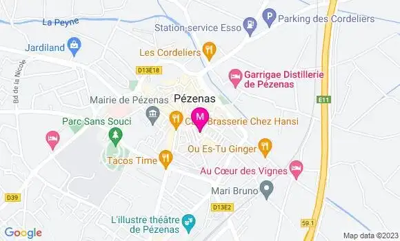 Localisation Restaurant  La Maman des Poissons
