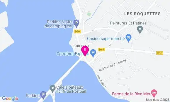 Localisation Restaurant  Au Rendez Vous des Pécheurs