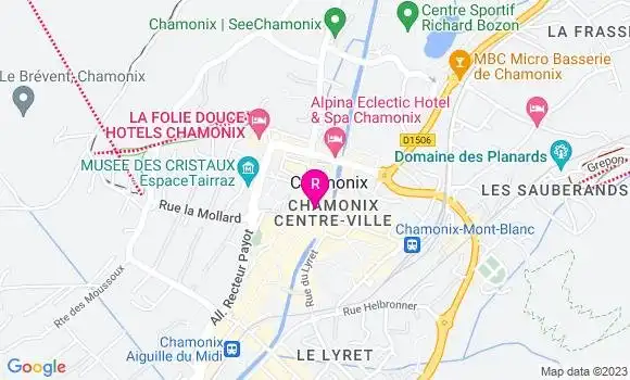 Localisation Brasserie Le Rond Point