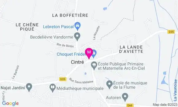 Localisation Restaurant du Centre