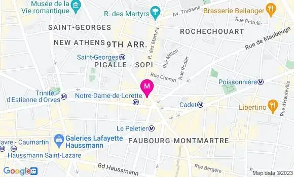 Localisation Restaurant Coréen Sam Buja