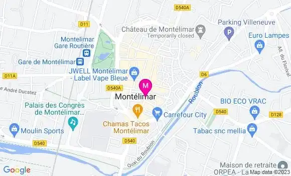 Localisation Restaurant  Le Bar