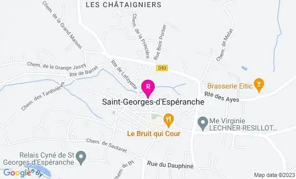 Localisation Restaurant  Les Jardins du Castel
