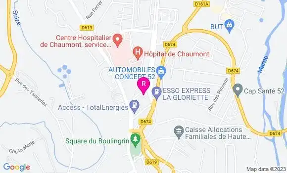 Localisation Pizzeria Agora