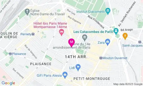 Localisation Bistrot Félicie