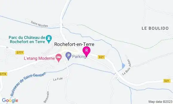 Localisation Restaurant  Freine le Temps