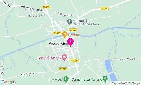 Localisation Bistrot Bistro des Amis