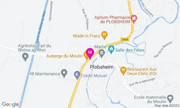 Localisation Restaurant Alsacien Au Boeuf